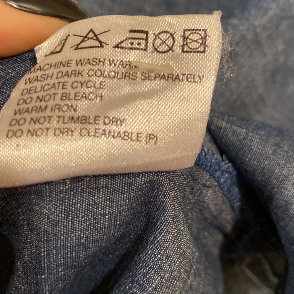 Vintage Escada Sport Jean button down - Picture 8 of 8